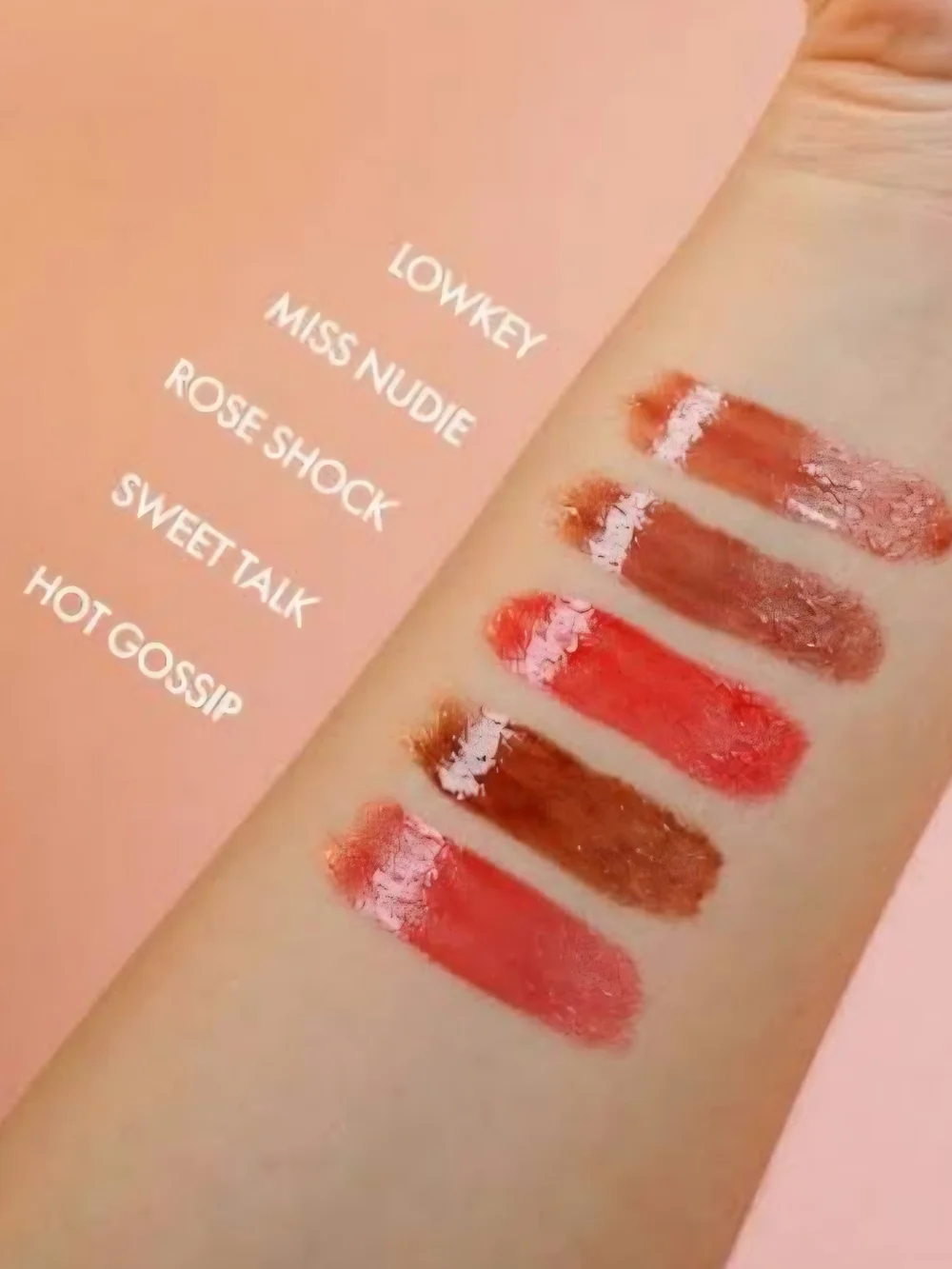 Kara Beauty Stay Glassy Hydrating Lip Tint Rose Shock NWT